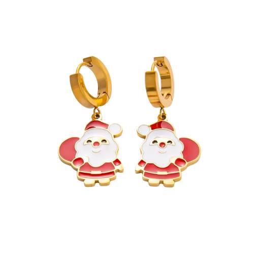 Santa Claus earrings