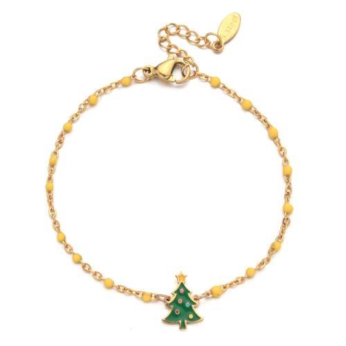 Christmas tree bracelet 