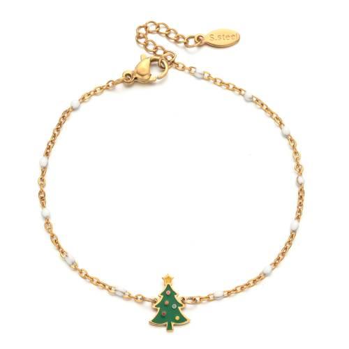 Christmas tree bracelet 