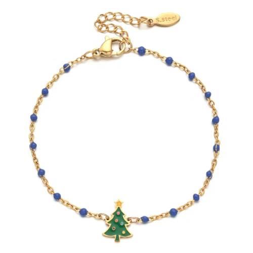 Christmas tree bracelet 