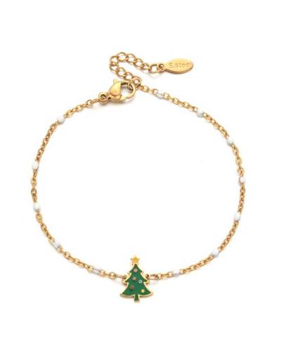 Christmas tree bracelet 