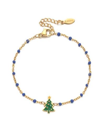 Christmas tree bracelet 