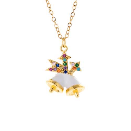 Christmas bells necklace
