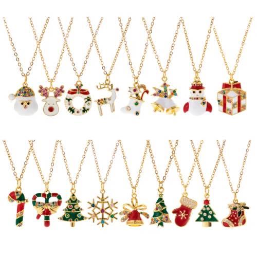 Christmas bells necklace