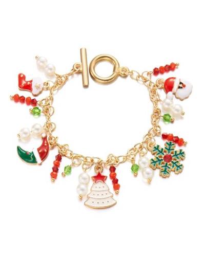 Christmas bracelet white tree 