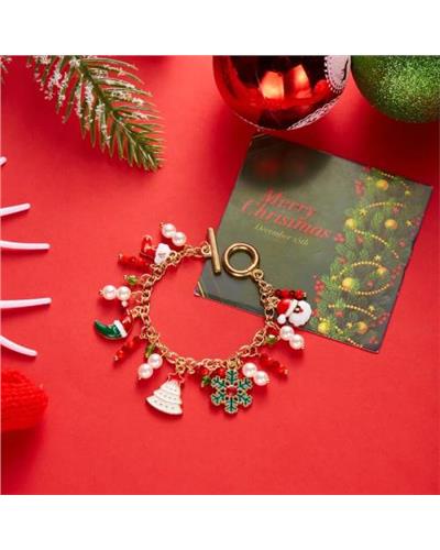 Christmas bracelet white tree 