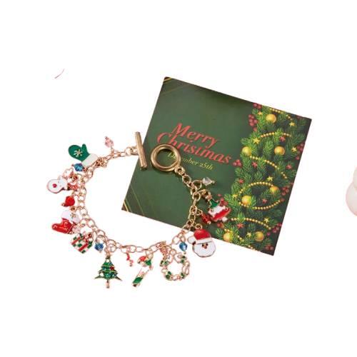 Christmas bracelet green tree