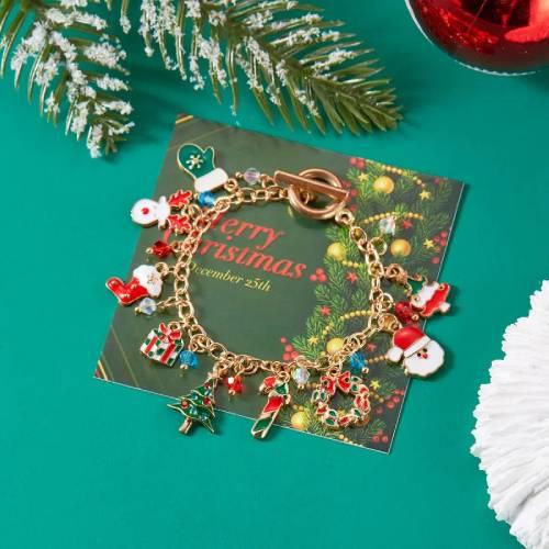 Christmas bracelet green tree