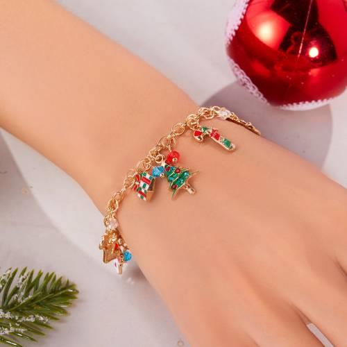 Christmas bracelet green tree