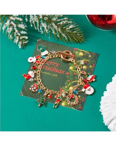 Christmas bracelet green tree