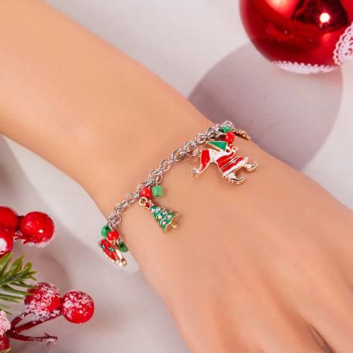 Christmas bracelet Santa