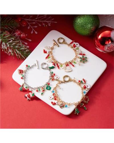 Christmas bracelet Santa