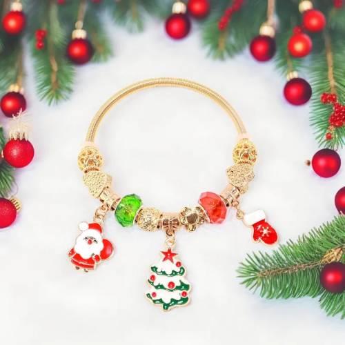 Gold bracelet for christmas