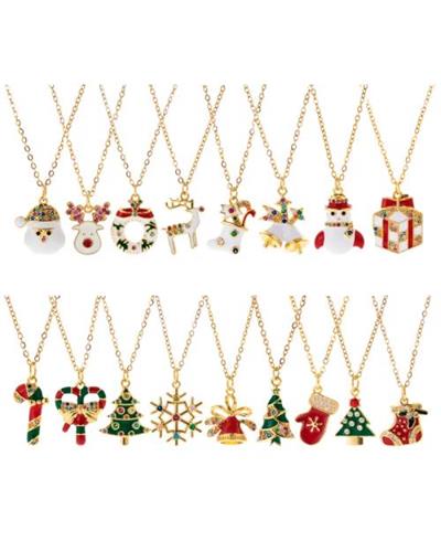 Christmas stocking necklace